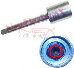 Shrouded Key Shouldered Star Lock 5 Sided Star CATV Open Tool