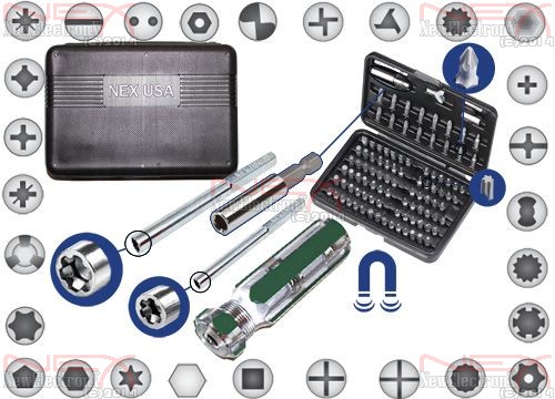 security screwdriver bits types