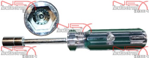 Nut Driver Self Lock Security Key Socket can wrench